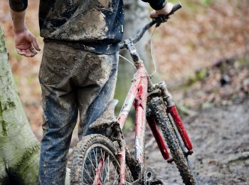 spring cleaning messy bike